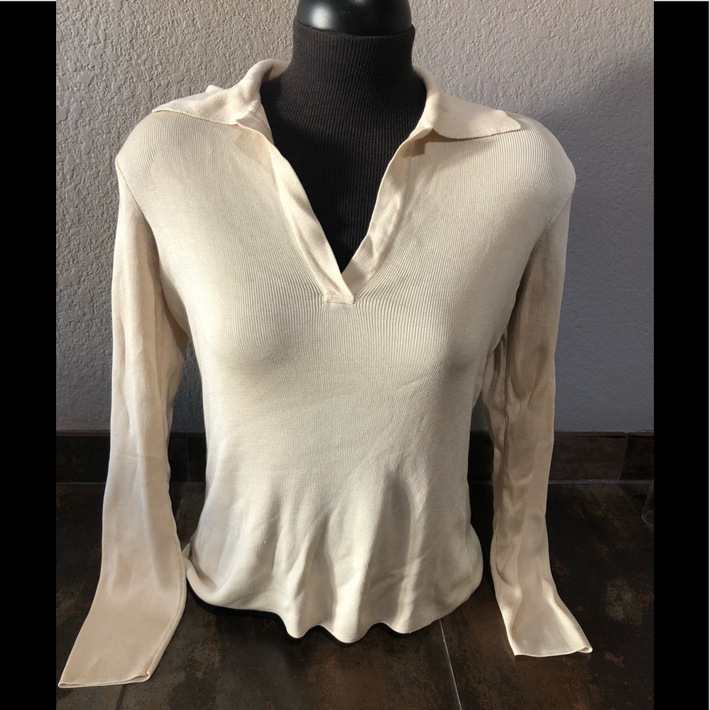 Ralph Lauren Black Label Silk Top